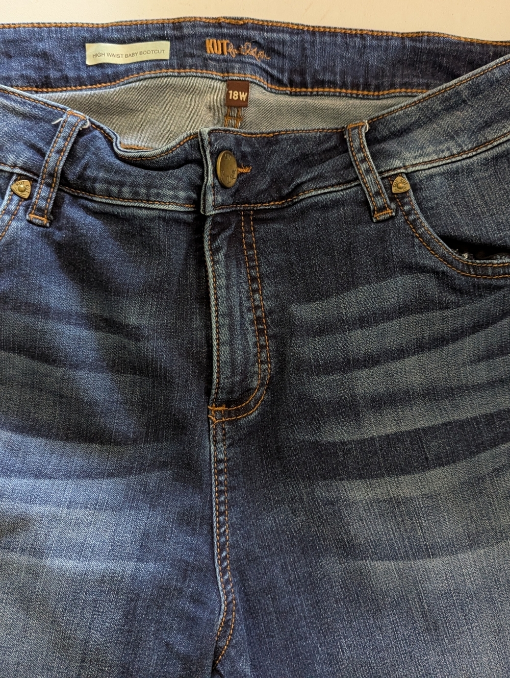 Kut From The Kloth - 18W Women's Baby Boot Denim Jeans